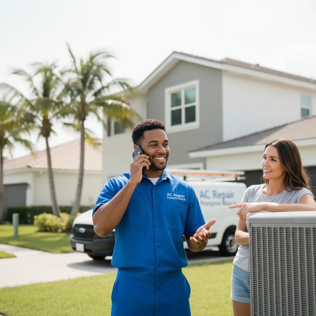 AC Repair Pompano Beach customer support in Logan